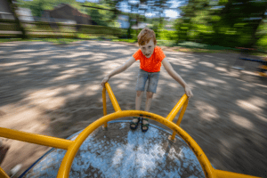In beweging speelboerderij Binky